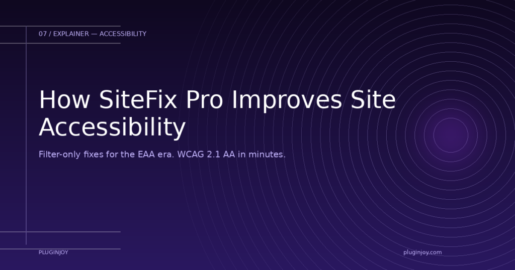 SiteFix Pro
